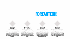 What Foreantech.com website looked like in 2020 (3 years ago)