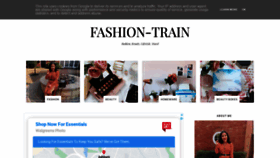 What Fashion-train.co.uk website looked like in 2020 (3 years ago)