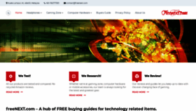 What Freenext.com website looked like in 2020 (4 years ago)
