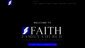 What Faithfc.org website looked like in 2020 (3 years ago)