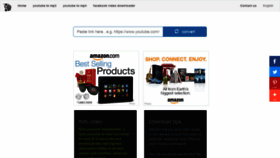 What Flvto.video website looked like in 2020 (4 years ago)