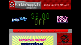 What Franklinsupplyinc.com website looked like in 2020 (3 years ago)