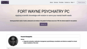 What Fortwaynepsychiatry.com website looked like in 2020 (3 years ago)