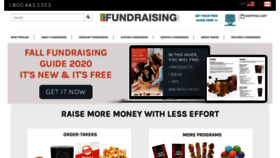 What Fundraising.com website looked like in 2020 (3 years ago)