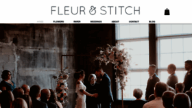What Fleurandstitch.com website looked like in 2020 (3 years ago)