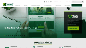 What Fedecredito.com.sv website looked like in 2020 (3 years ago)