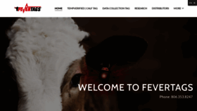 What Fevertags.com website looked like in 2020 (3 years ago)