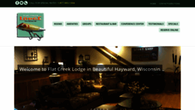 What Flatcreekhotel.com website looked like in 2020 (3 years ago)