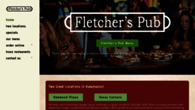 What Fletcherspub.com website looked like in 2020 (3 years ago)