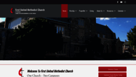 What Firstumchanover.org website looked like in 2020 (5 years ago)
