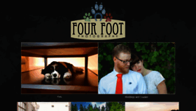 What Fourfootphotography.com website looked like in 2020 (3 years ago)