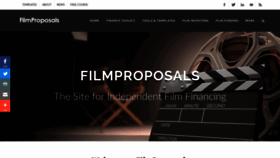What Filmproposals.com website looked like in 2020 (3 years ago)
