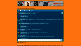 What Freechatroomlist.com website looked like in 2020 (3 years ago)