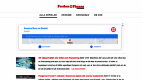 What Fordonfinans.se website looked like in 2020 (3 years ago)