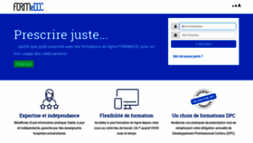 What Formedoc.org website looked like in 2020 (3 years ago)