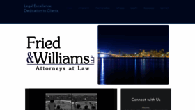 What Friedwilliams.com website looked like in 2020 (3 years ago)