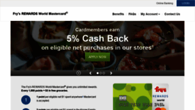What Frysmastercard.com website looked like in 2020 (3 years ago)