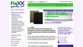 What Flexxparts.nl website looked like in 2020 (3 years ago)