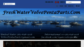 What Freshwatervolvopentaparts.com website looked like in 2020 (3 years ago)