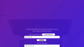 What Followsub.com website looked like in 2020 (3 years ago)