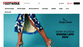 What Footwear24.pl website looked like in 2020 (3 years ago)