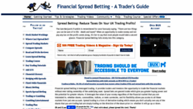 What Financial-spread-betting.com website looked like in 2020 (3 years ago)