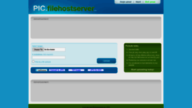 What Filehostserver.eu website looked like in 2020 (3 years ago)