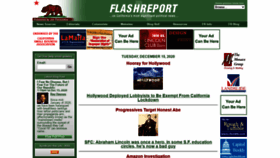 What Flashreport.org website looked like in 2020 (3 years ago)