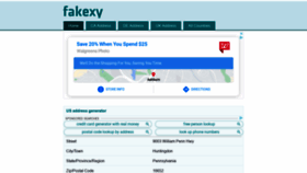 What Fakexy.com website looked like in 2020 (3 years ago)