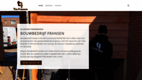 What Fransentimmerwerken.nl website looked like in 2020 (3 years ago)