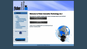 What Fisherinnovative.com website looked like in 2020 (3 years ago)