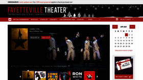 What Fayettevilletheater.com website looked like in 2020 (3 years ago)