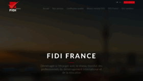 What Fidi-france.com website looked like in 2020 (3 years ago)