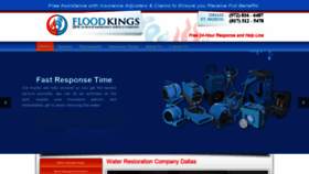 What Floodkings.com website looked like in 2020 (3 years ago)