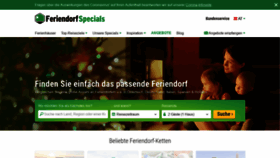What Feriendorfspecials.at website looked like in 2020 (3 years ago)