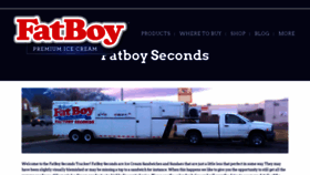What Fatboyseconds.com website looked like in 2020 (3 years ago)