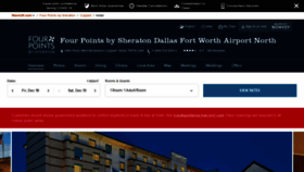 What Fourpointsdfwairportnorth.com website looked like in 2020 (3 years ago)