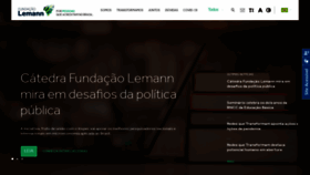 What Fundacaolemann.org.br website looked like in 2020 (3 years ago)