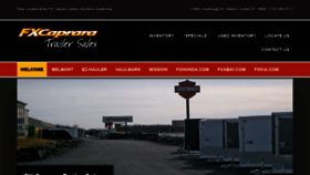 What Fxtrailers.com website looked like in 2020 (3 years ago)