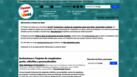 What Fiestasconideas.com.ar website looked like in 2020 (3 years ago)