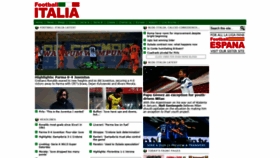 What Football-italia.net website looked like in 2020 (3 years ago)