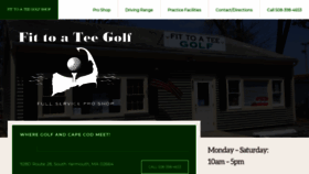 What Fit-to-a-tee.com website looked like in 2020 (3 years ago)