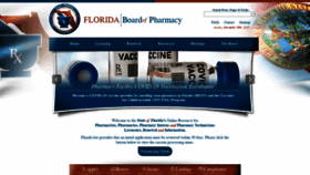 What Floridaspharmacy.gov website looked like in 2020 (3 years ago)