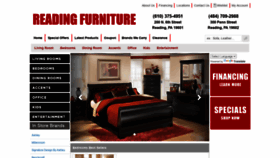 What Furniturereading.com website looked like in 2020 (3 years ago)