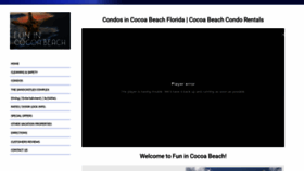 What Funncocoabeach.com website looked like in 2020 (3 years ago)