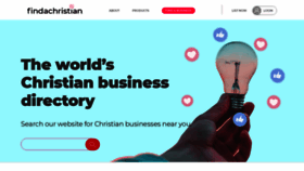 What Findachristian.co website looked like in 2020 (3 years ago)