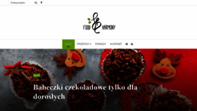 What Foodharmony.pl website looked like in 2020 (3 years ago)