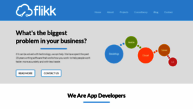 What Flikk.net website looked like in 2020 (3 years ago)