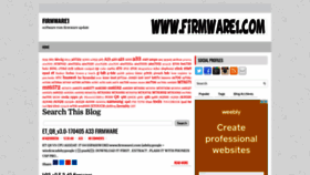 What Firmware1.com website looked like in 2020 (3 years ago)