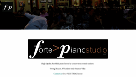 What Fortepianostudio.net website looked like in 2020 (3 years ago)